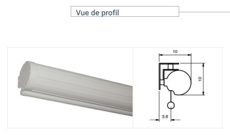 &Eacute;CRAN ORAY - SUPER GEAR HC 101X180 + EXTRA-DROP 30 CM - MPP09B1101180